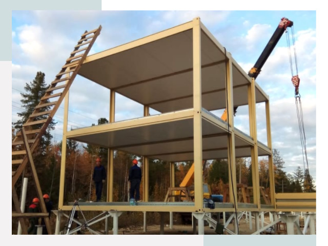 Строительство модульных здания Верхний Уфалей