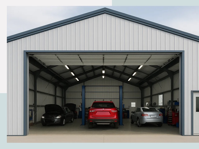 Ангары из сэндвич панелей от 614 руб. в Верхний Уфалей