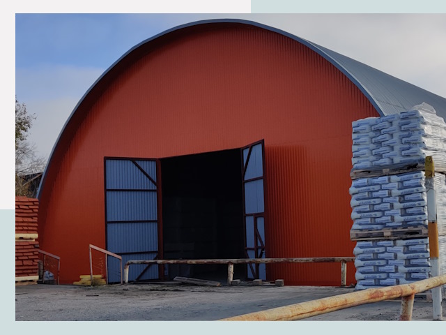 Полукруглые ангары по цене от 614 руб. в Верхний Уфалей