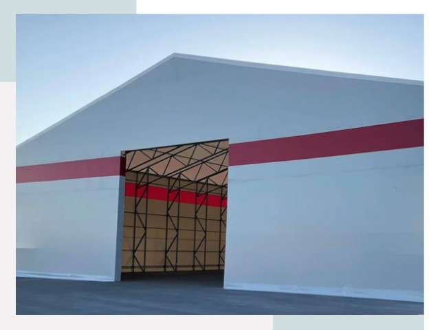 Быстровозводимые ангары в Верхнем Уфалее