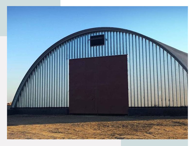 Арочные ангары в Верхнем Уфалее