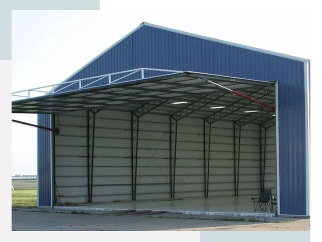 Прямо стенные ангары в Верхнем Уфалее