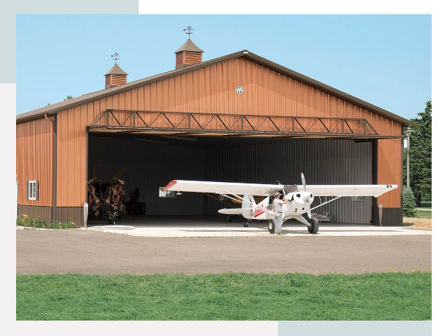 Ангары для самолетов в Верхнем Уфалее