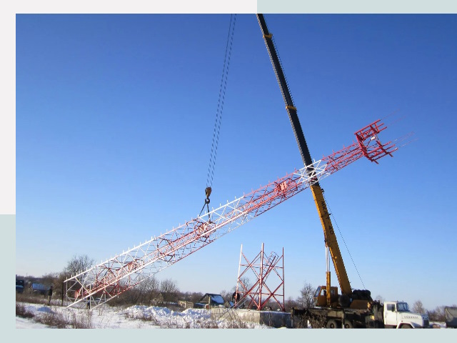 Строительство башен связи в Верхнем Уфалее от 614 руб.