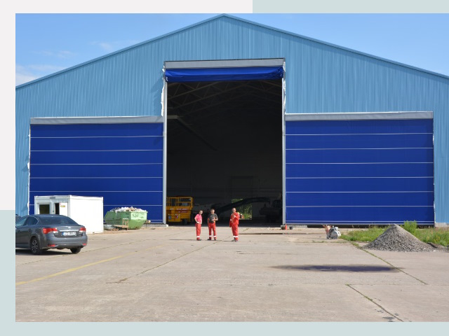 Ангарные ворота в Верхний Уфалей от СтальСтрой-Врф по цене 614 руб.