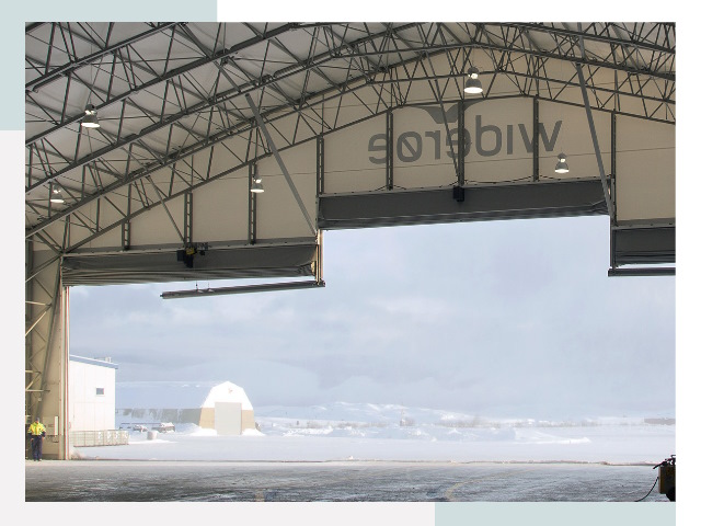 Ворота для ангаров в Верхнем Уфалее