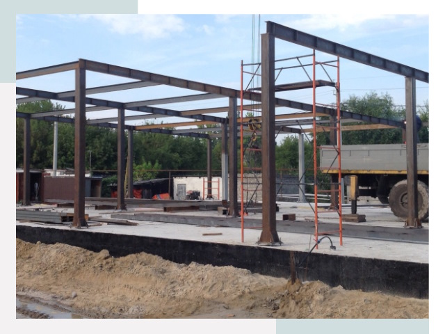 Фундамент для ангаров в Верхнем Уфалее