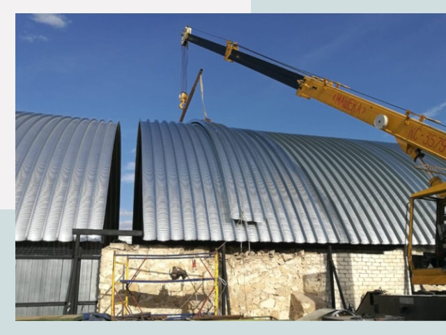 Реконструкция ангаров в Верхнем Уфалее от 614 руб.